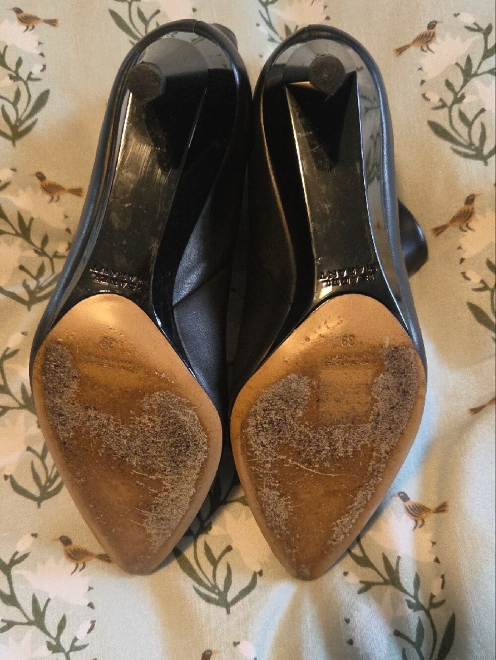 Isabel Marant Black Leather Pointed Ankle Booties - Picture 3 of 11